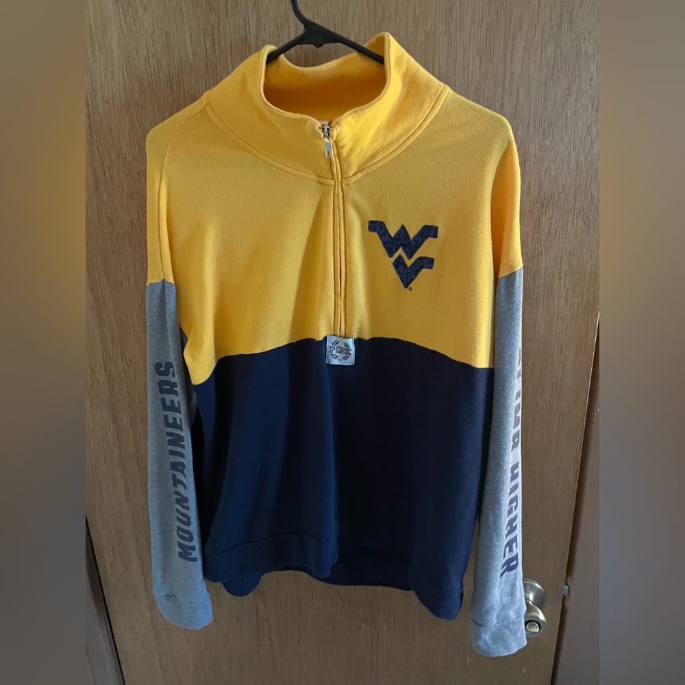 WVU Mountaineers size medium jacket Victoria Secret Pink